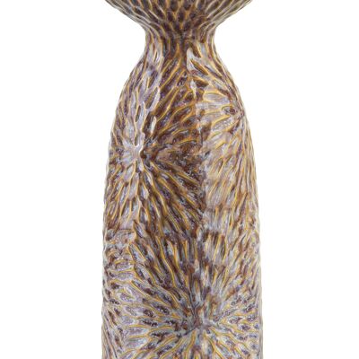 YARINE BEIGE Candeliere 11x10x25.5cm