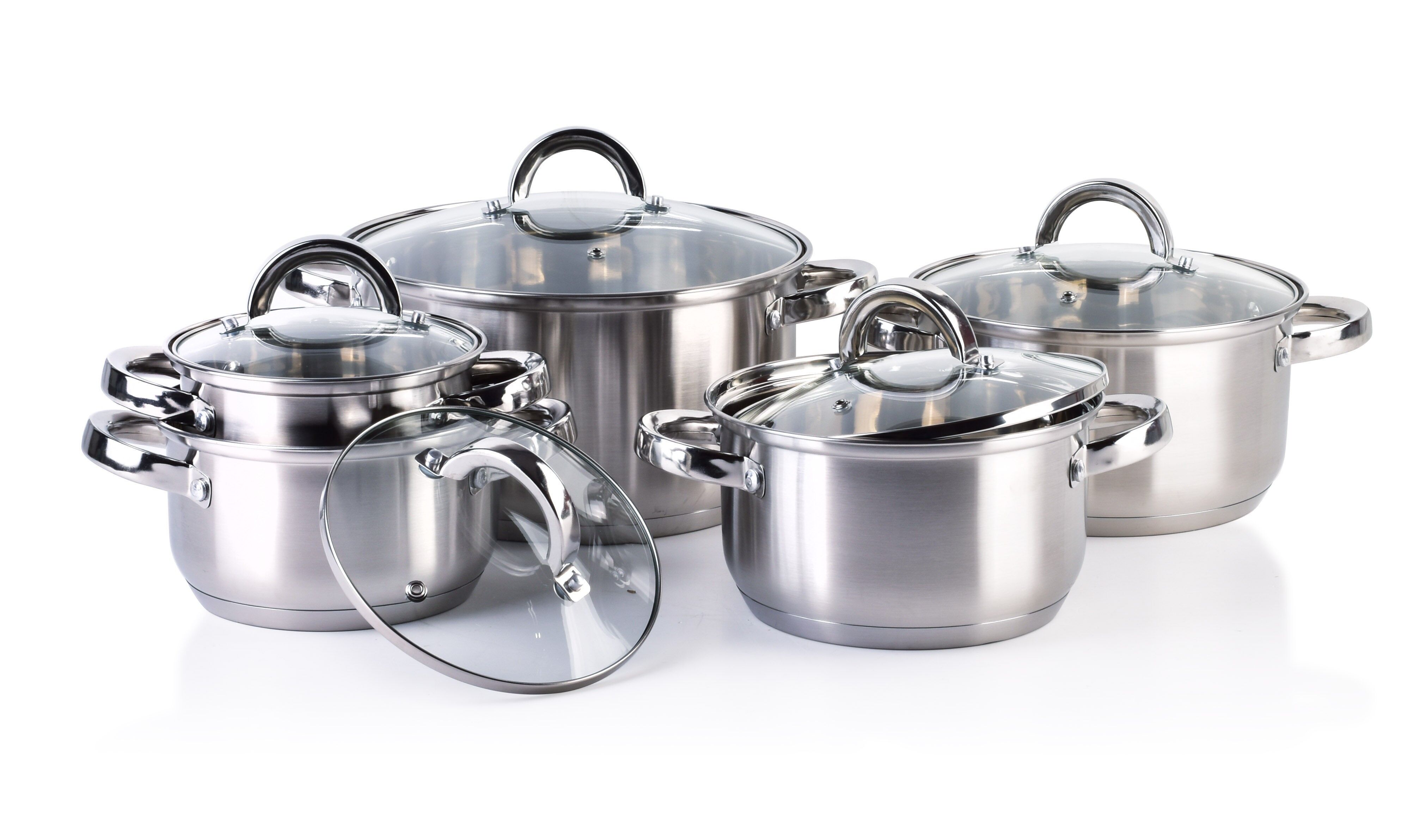 Coffret de 5 casseroles COOKINI BASIC KITCHEN
