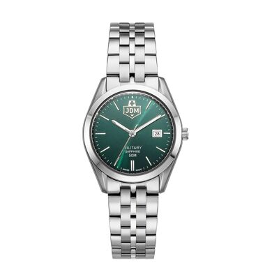 JDM Military Femme – INTERLAKEN LADIES – JDM-WL024 – Montre femme – Mouvement Suisse Ronda 3 aiguilles et date