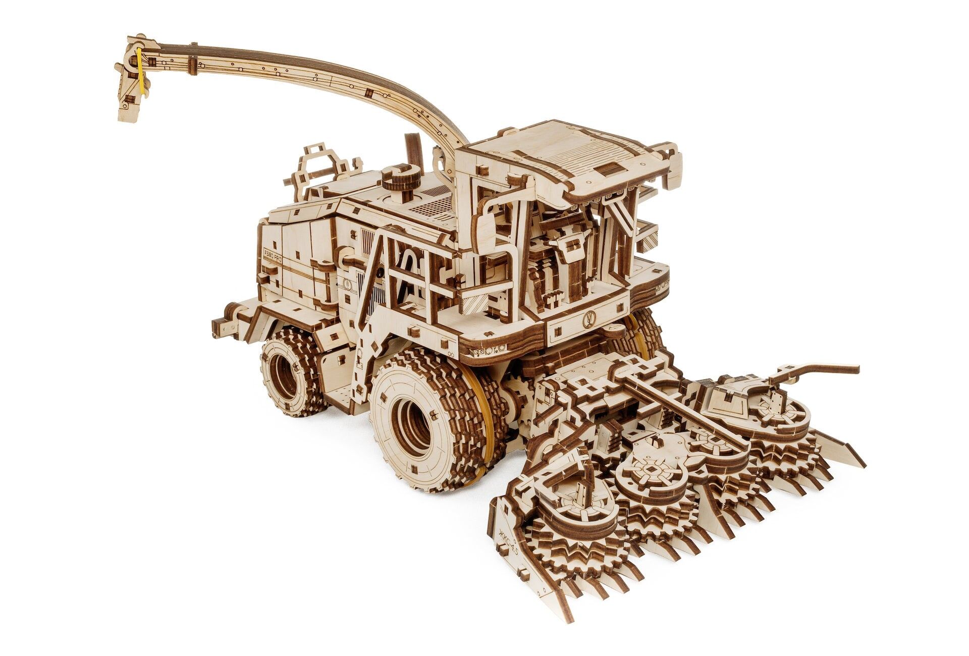 Puzzle 3D in legno, mietitrice Foraggio FS 80 PRO, Eco Wood Art, 3823