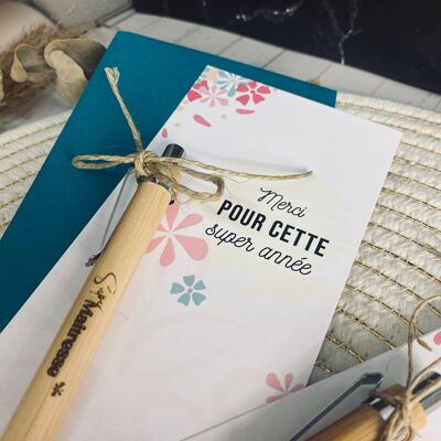 Bic inciso 'super mistress' regalo per maestra, insegnante, atsem alla fine dell'anno scolastico - idea regalo ecologica - Grazie per questo grande anno