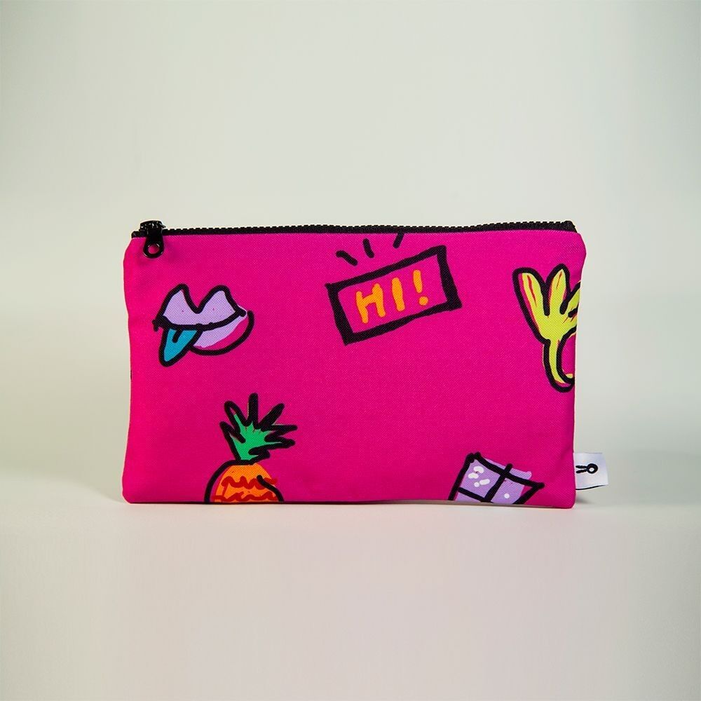 Borsa porta accessori Hi Fuchsia