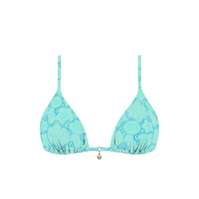 Top de bikini triangular Chlamys Varia - Criaturas del océano