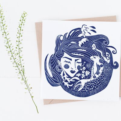 ‘Mermaid’ Card