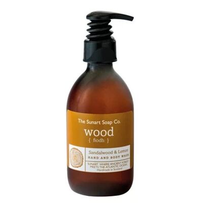 Sandalwood & Lemon Organic Hand & Body Wash 300ml