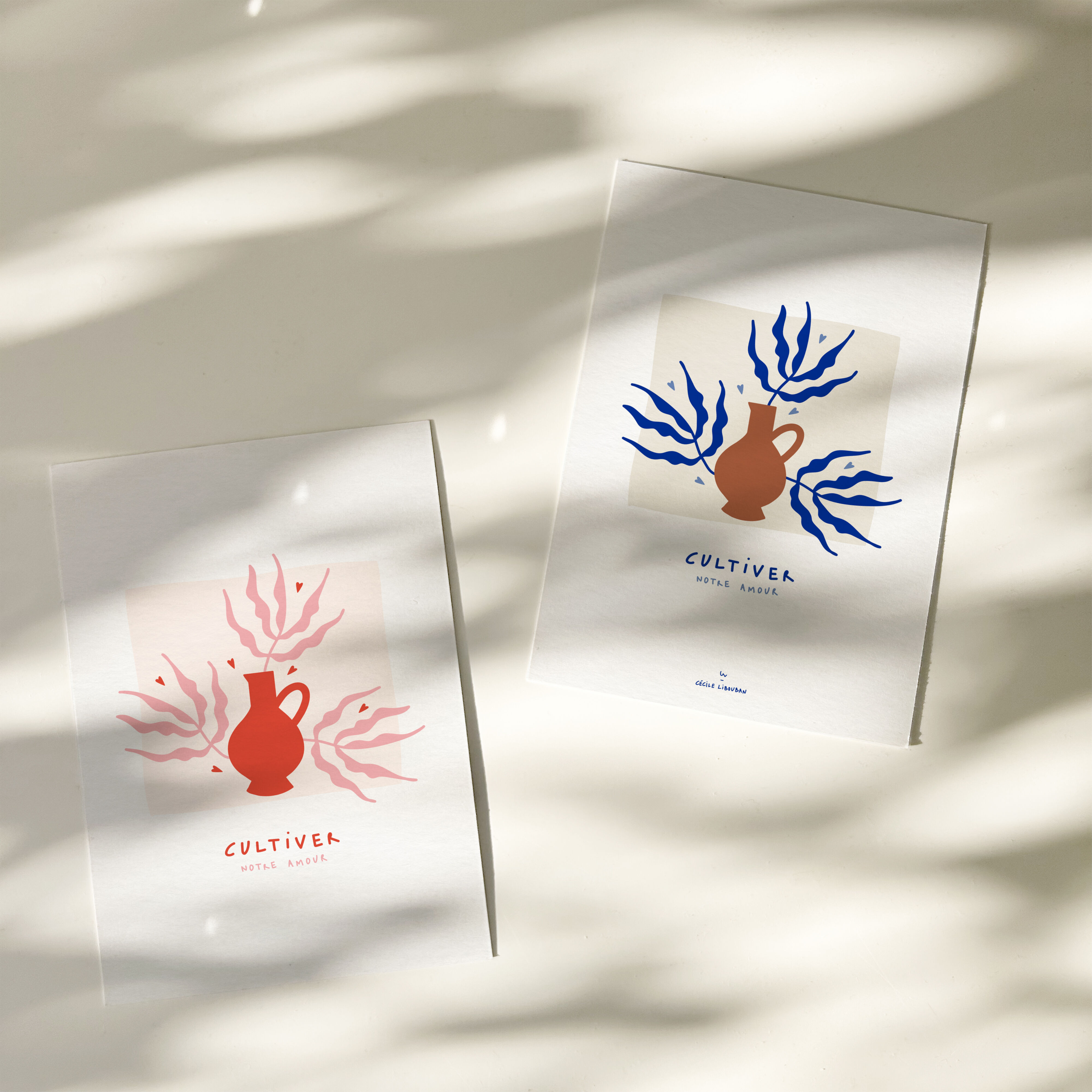 Cultivating Our Love — Greeting Card with a Message