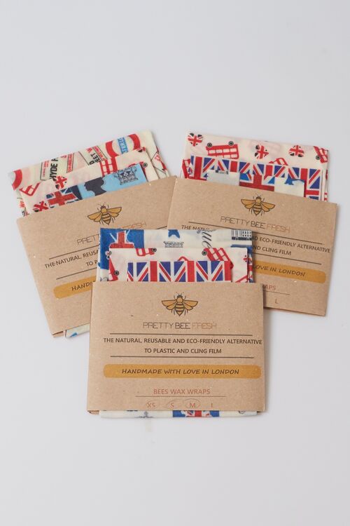 Beeswax Wrap London Pack