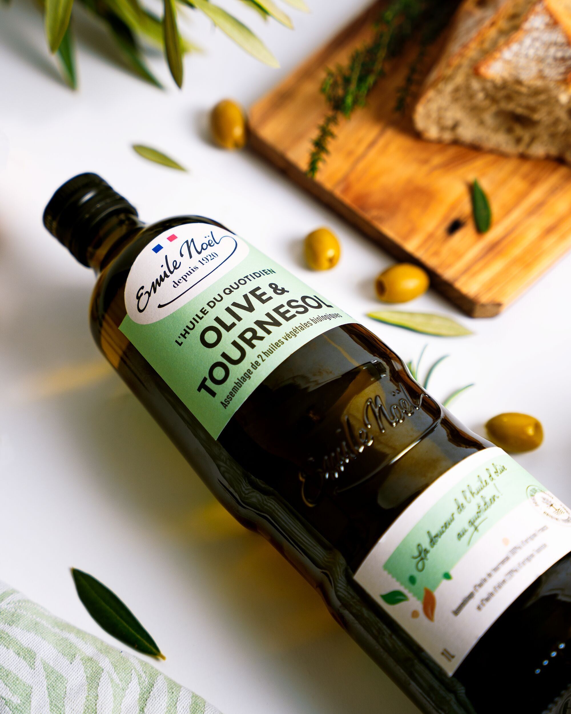 Organic Daily Olive Sunflower Oil 1 L