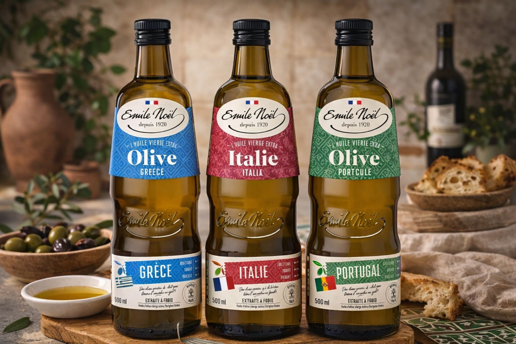Huile d'Olive  vierge extra Gréce Bio 500 ml