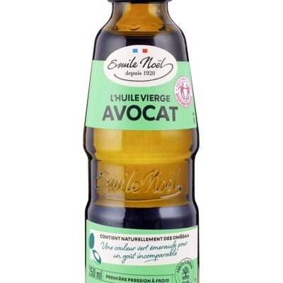 Olio di avocado vergine biologico Fairtrade 250 ml
