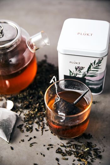 Tisane NORDIC BLACK Tea, biologique, saine, terreuse, sans théine, natura; 2