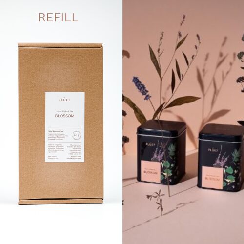 Refill BLOSSOM TEA, eco-friendly, zerowaste, caffeine-free