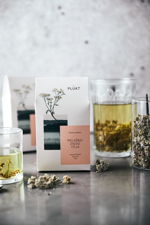 Herbal tea YARROW FLOWER Tea , organic, flower tea, loose tea