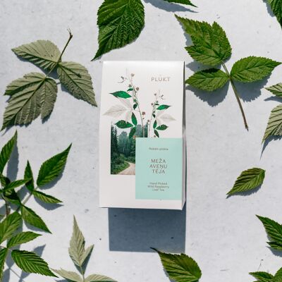 Té de hierbas Té de HOJA DE FRAMBUESA SALVAJE, orgánico, té de flores, té suelto