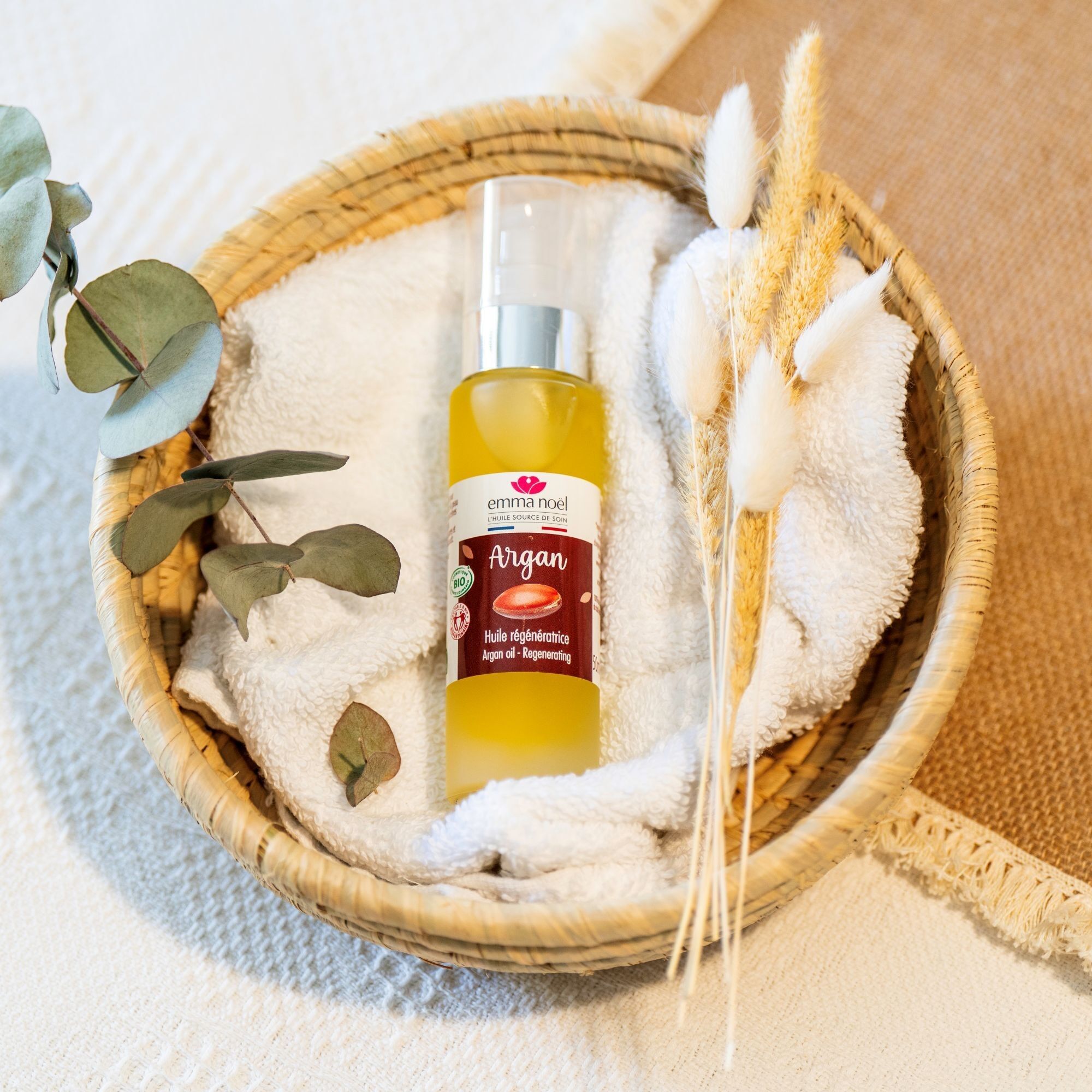 Organic virgin argan oil for cosmetics 50ml
