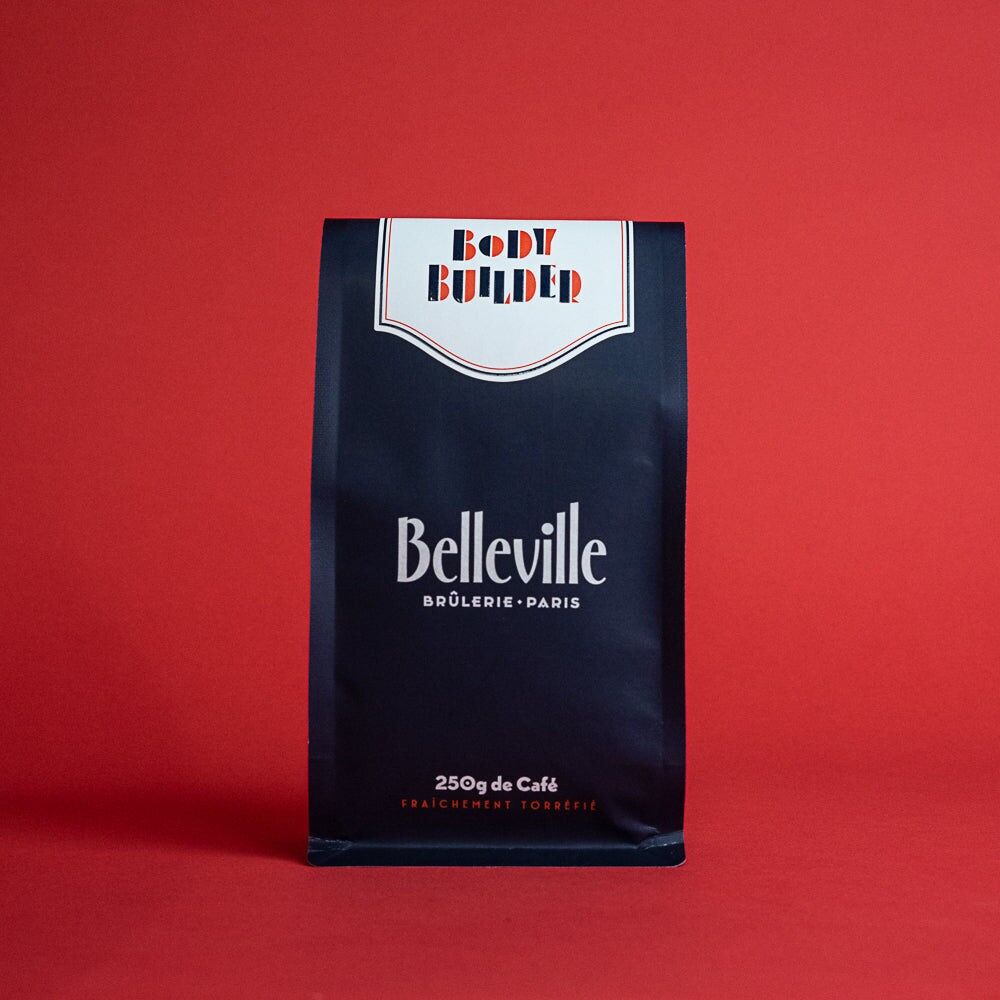 Body Builder – Kaffees aus Brasilien und Äthiopien, ideal für Espresso – Intensive Noten von Schokolade und getrockneten und kandierten Früchten – Bohne oder gemahlen (250 g / 1 kg / 2 kg)