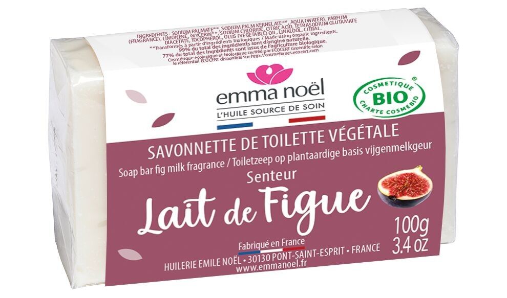 Sapone al latte di fico biologico 100g