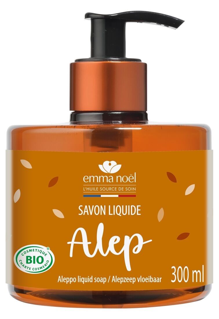 Sapone liquido di Aleppo biologico 300 ml