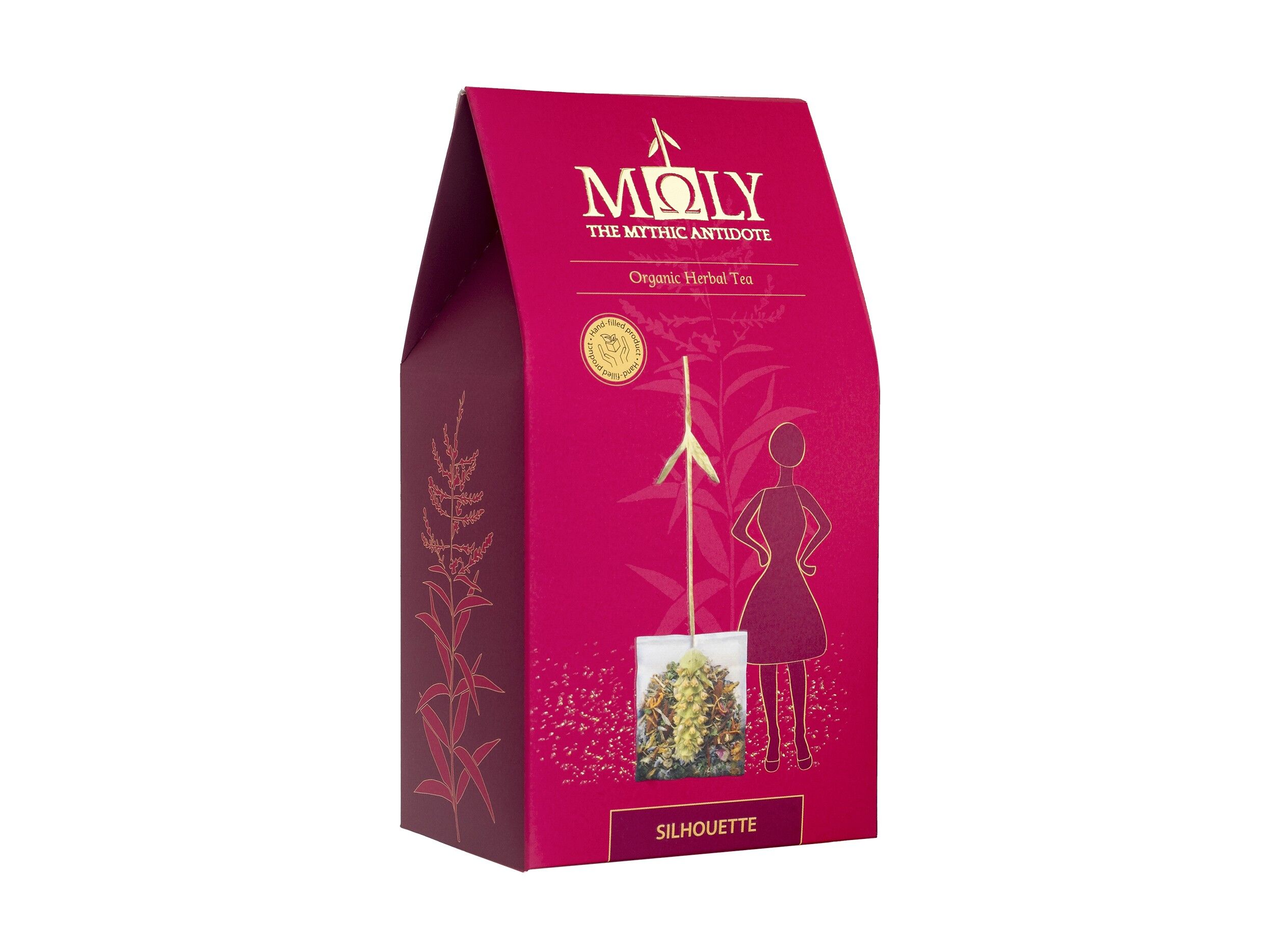 MΩLY "Silhouette" – Organic Herbal Tea with Natural Herbal Stem