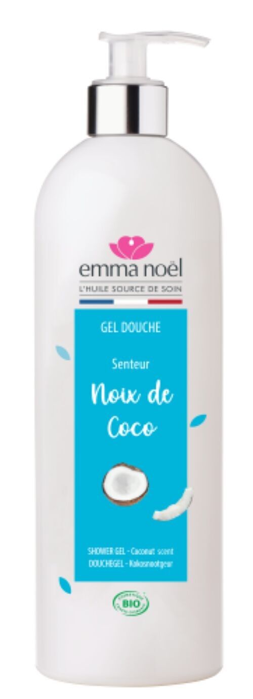 Gel de ducha de coco orgánico 1 L