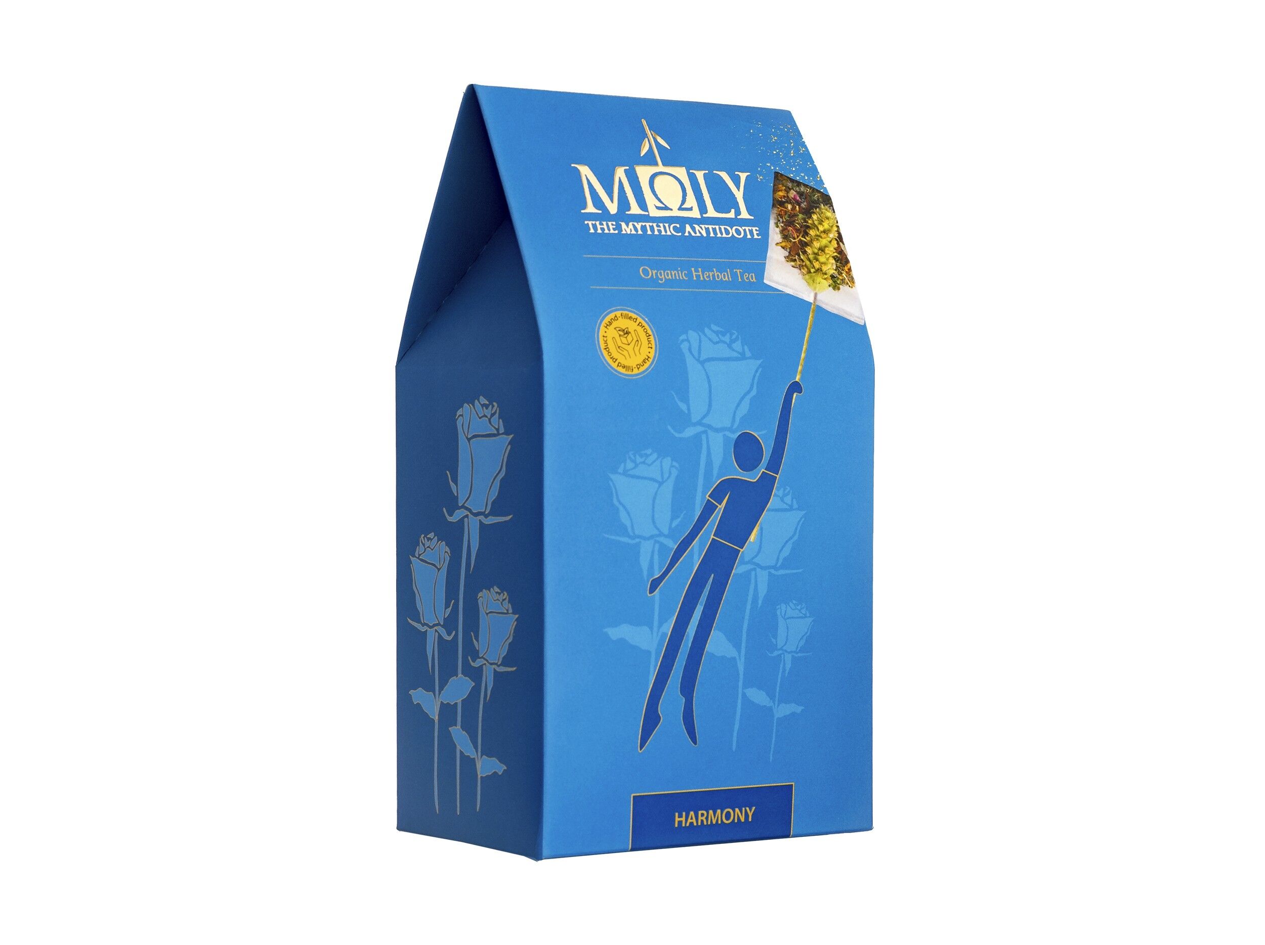 MΩLY "Harmony" – Organic Herbal Tea with Natural Herbal Stem