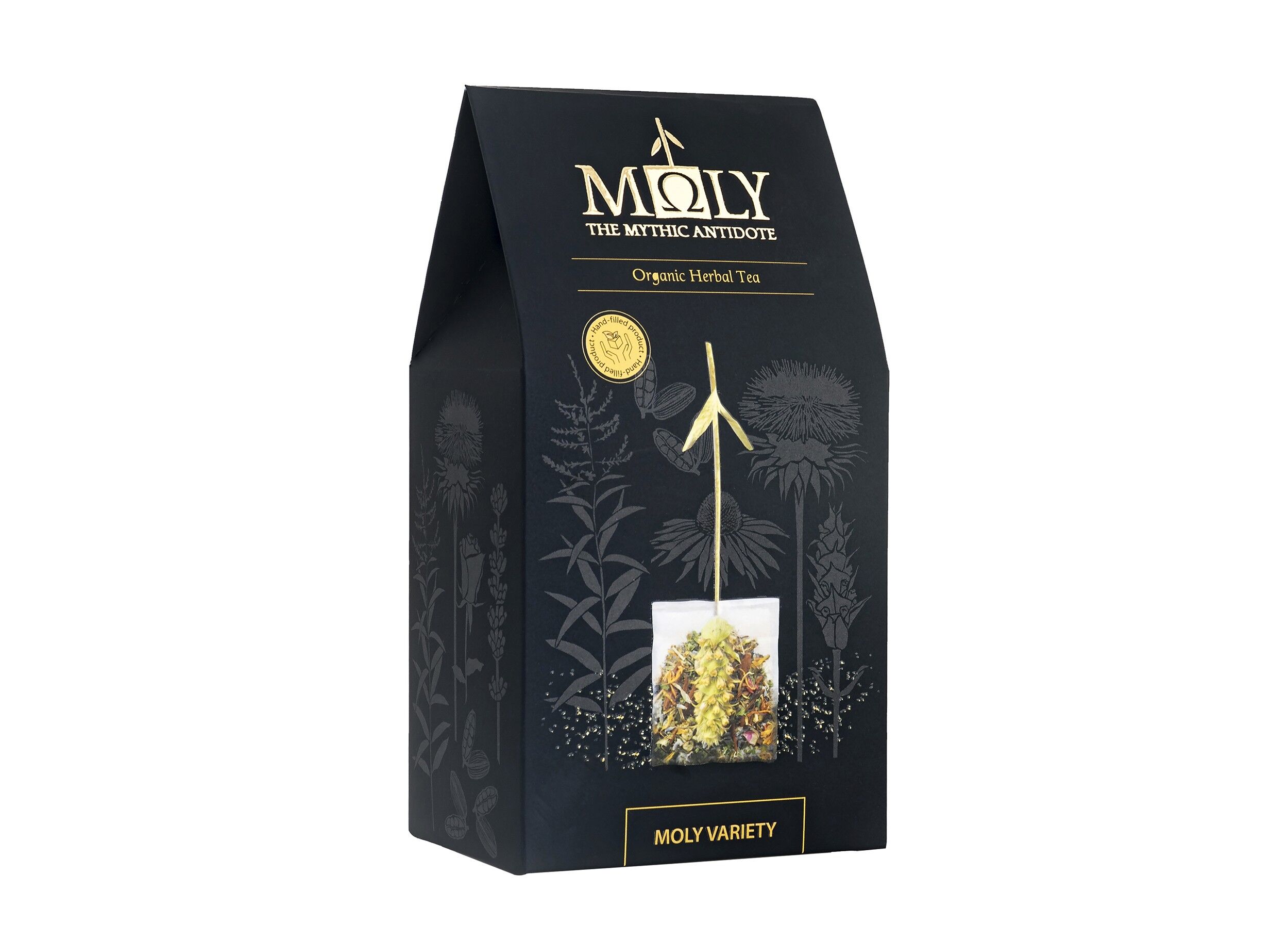 MΩLY "Variety" – Organic Herbal Tea with Natural Herbal Stem