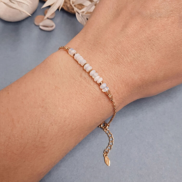 Bracelet RÊVE mariage blanc
