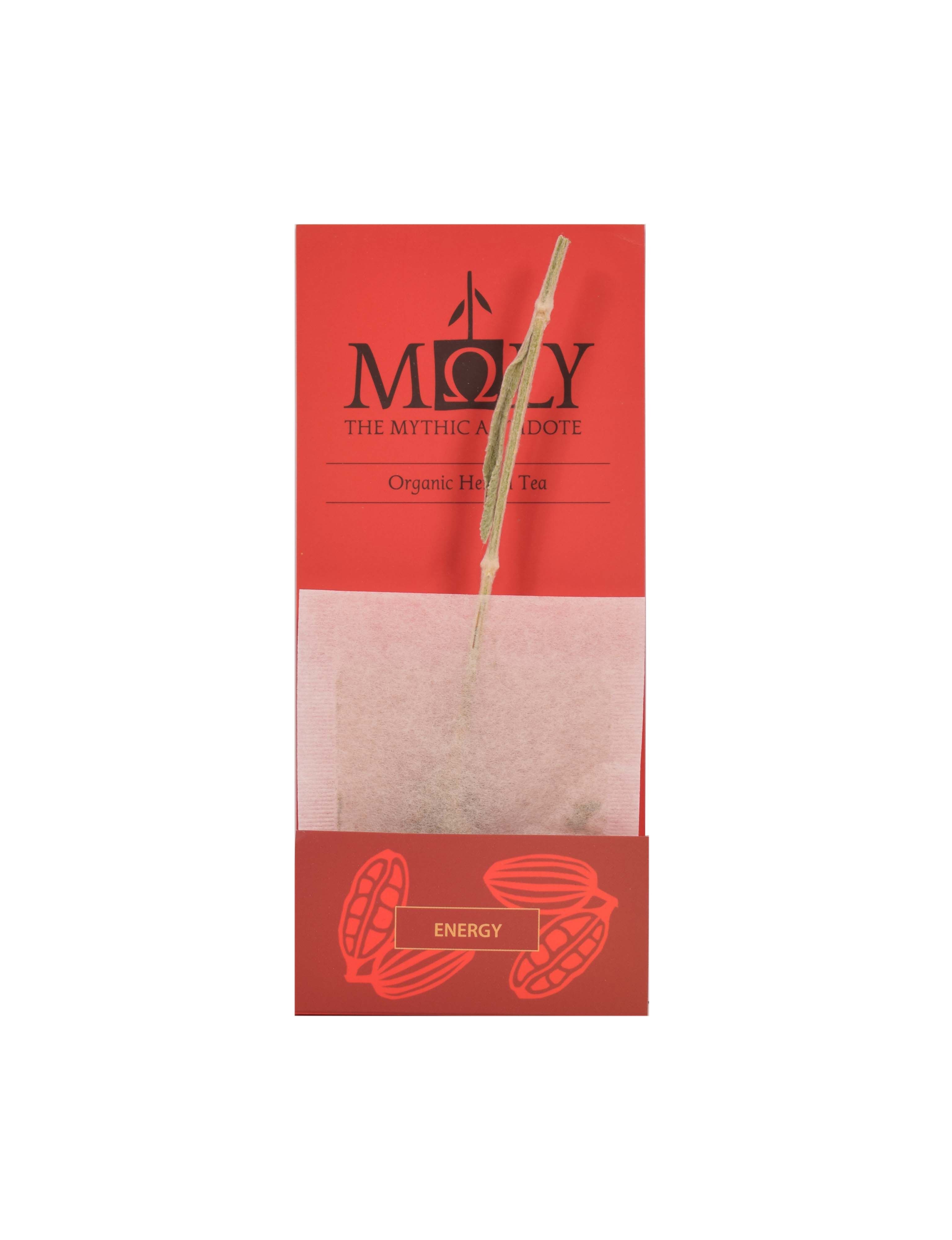 MΩLY "Energy" – HoReCa Herbal Tea with Natural Herbal Stem