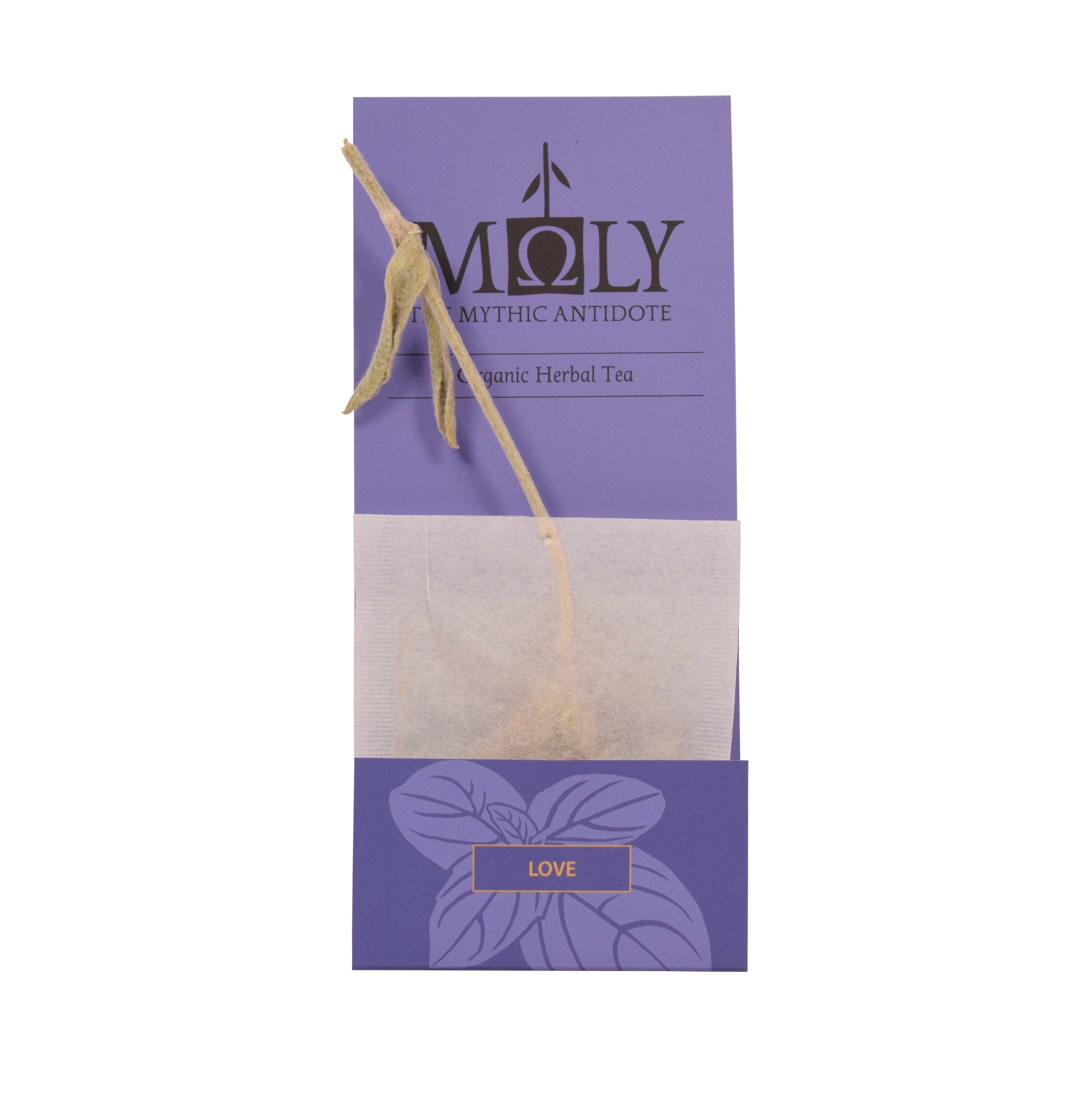 MΩLY "Love" – HoReCa Herbal Tea with Natural Herbal Stem