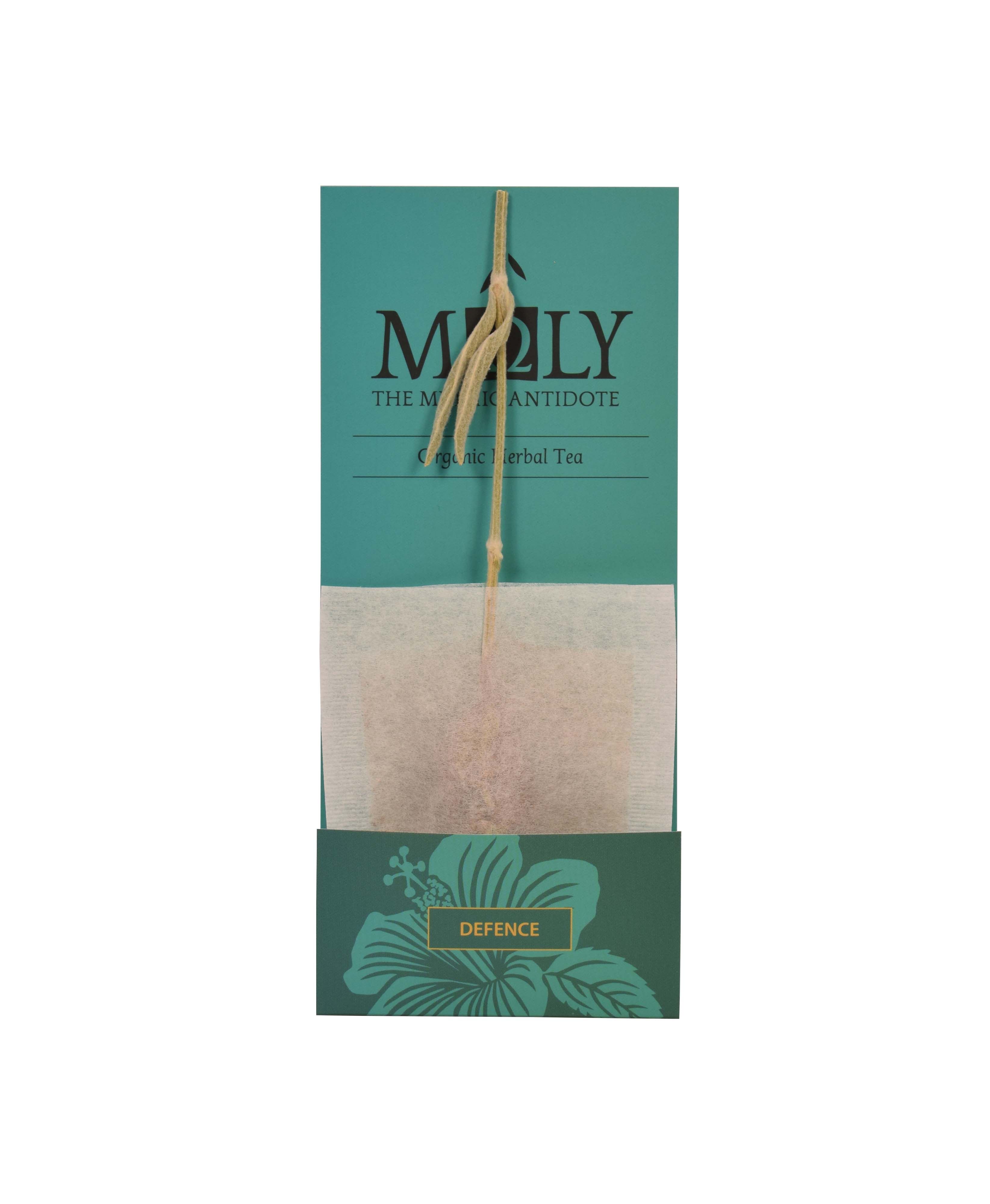 MΩLY "Defence" – HoReCa Herbal Tea with Natural Herbal Stem