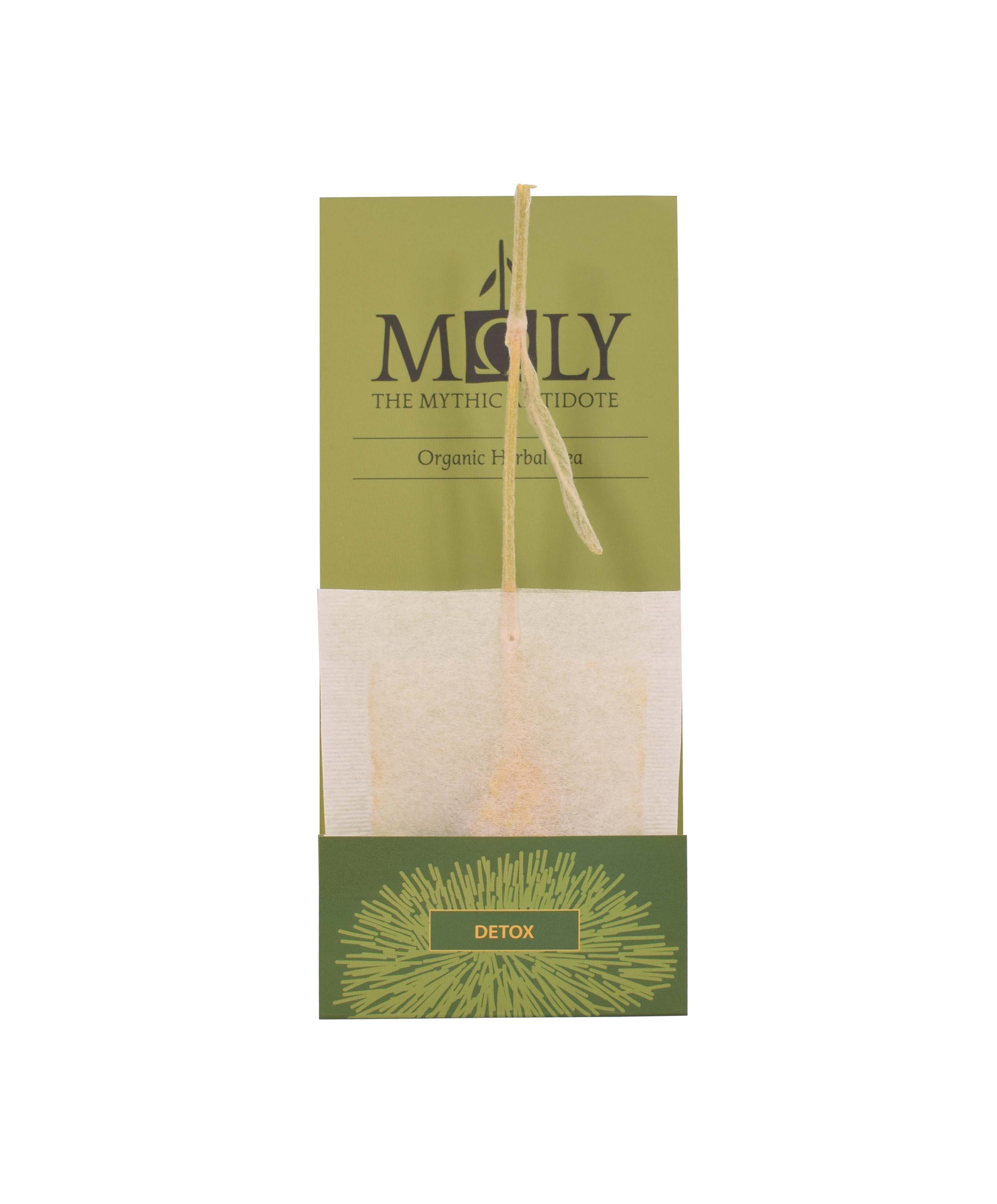 MΩLY "Detox" – HoReCa Herbal Tea with Natural Herbal Stem