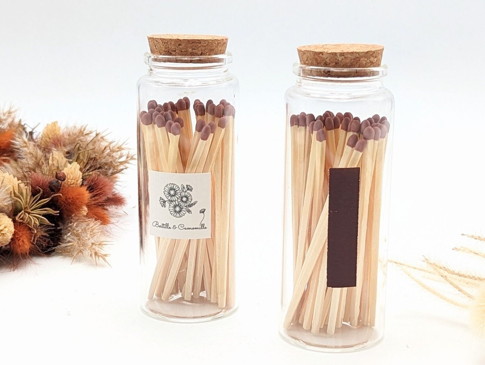 Botella de 45 cerillas