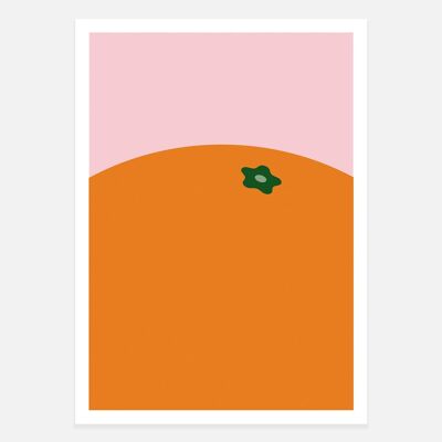 Estampado naranja