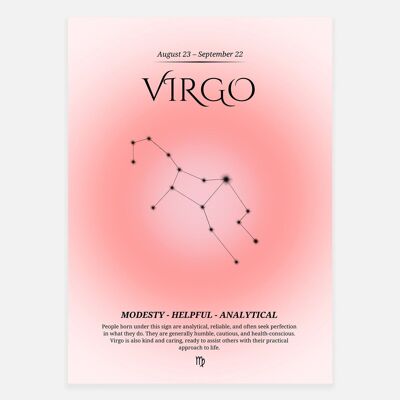 Virgo Constellation Print