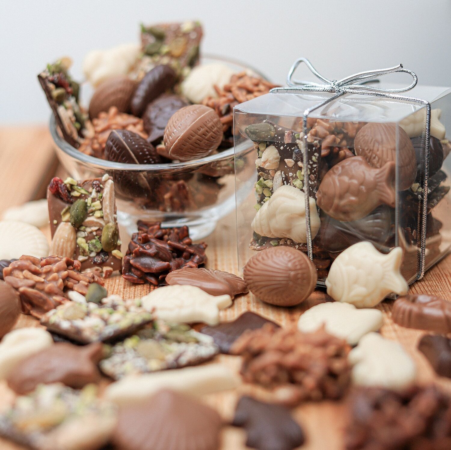 Assorted chocolate box - 150g - La fabrique de Julien