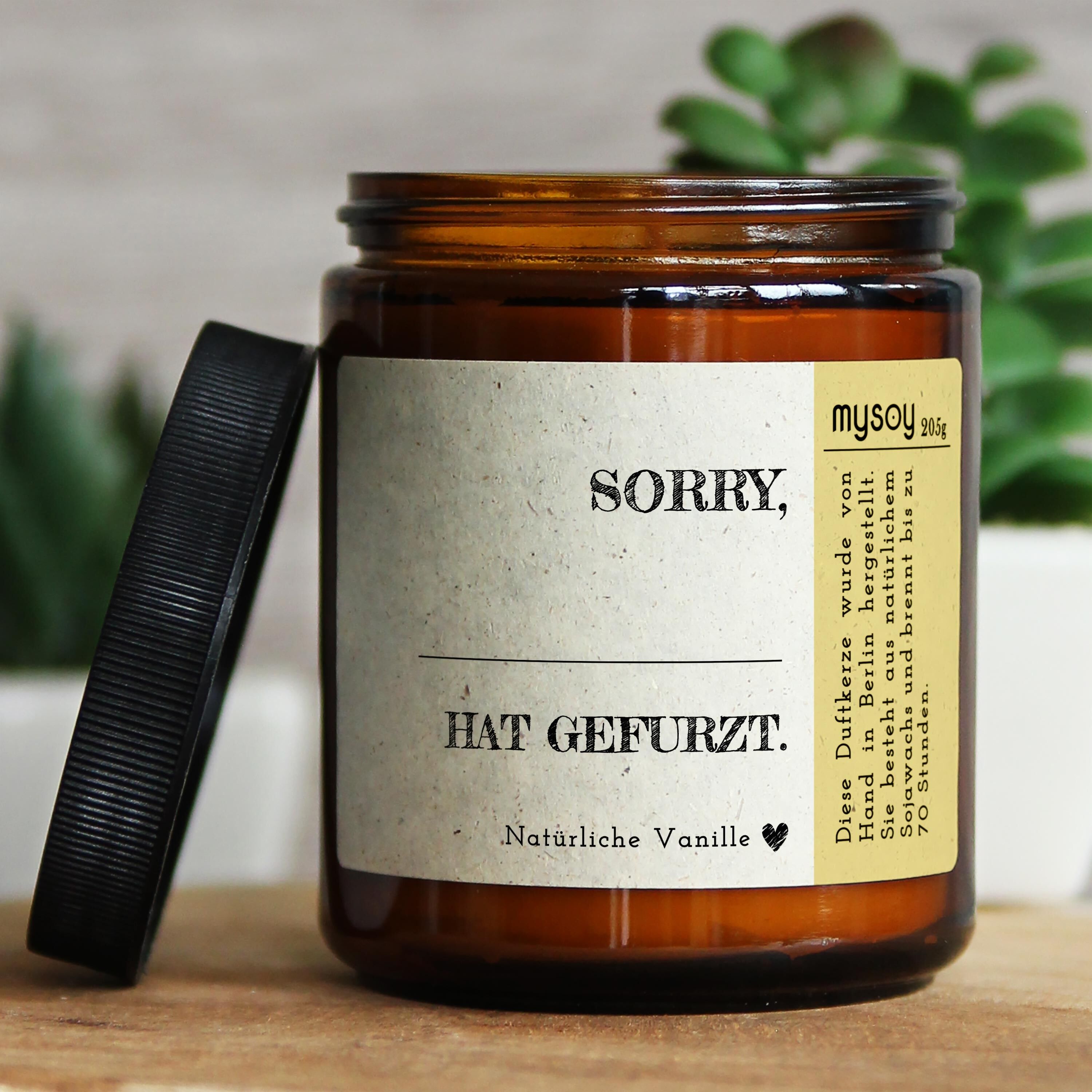 scusa, ho scoreggiato.