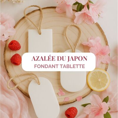"Azalée du japon" Tablette de cire parfumée 10h