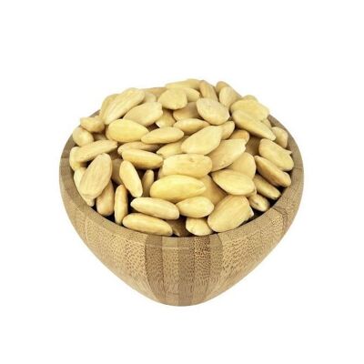 Organic Shelled Almonds in Bulk - 250g