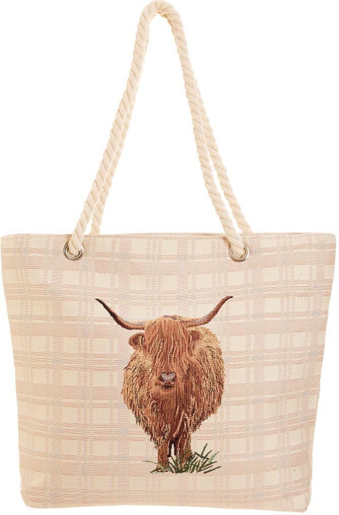 Highland Cow - Strandtasche