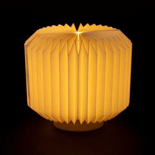 Lampada da tavolo led in carta Ø16x15 cm 1 W