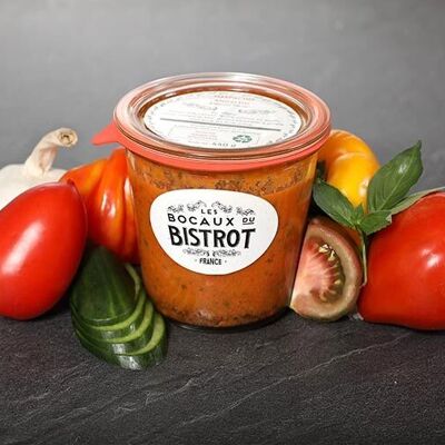 Andalusian gazpacho (glass jar / traditional jars)