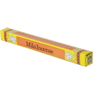 Incienso tibetano Mila - Ingredientes naturales - Varillas gruesas sin varilla de bambú