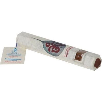Varillas de incienso tibetano Samantabhadra con hoja de bodhi