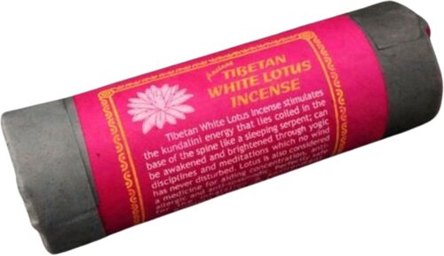 Tibetaanse White Lotus wierook stokjes - Kleine koker