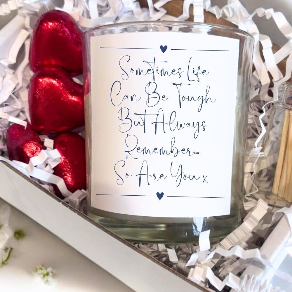 Sometimes Life Can Be Tough Candle Gift Set