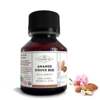 Organic sweet almond oil - 50 ml