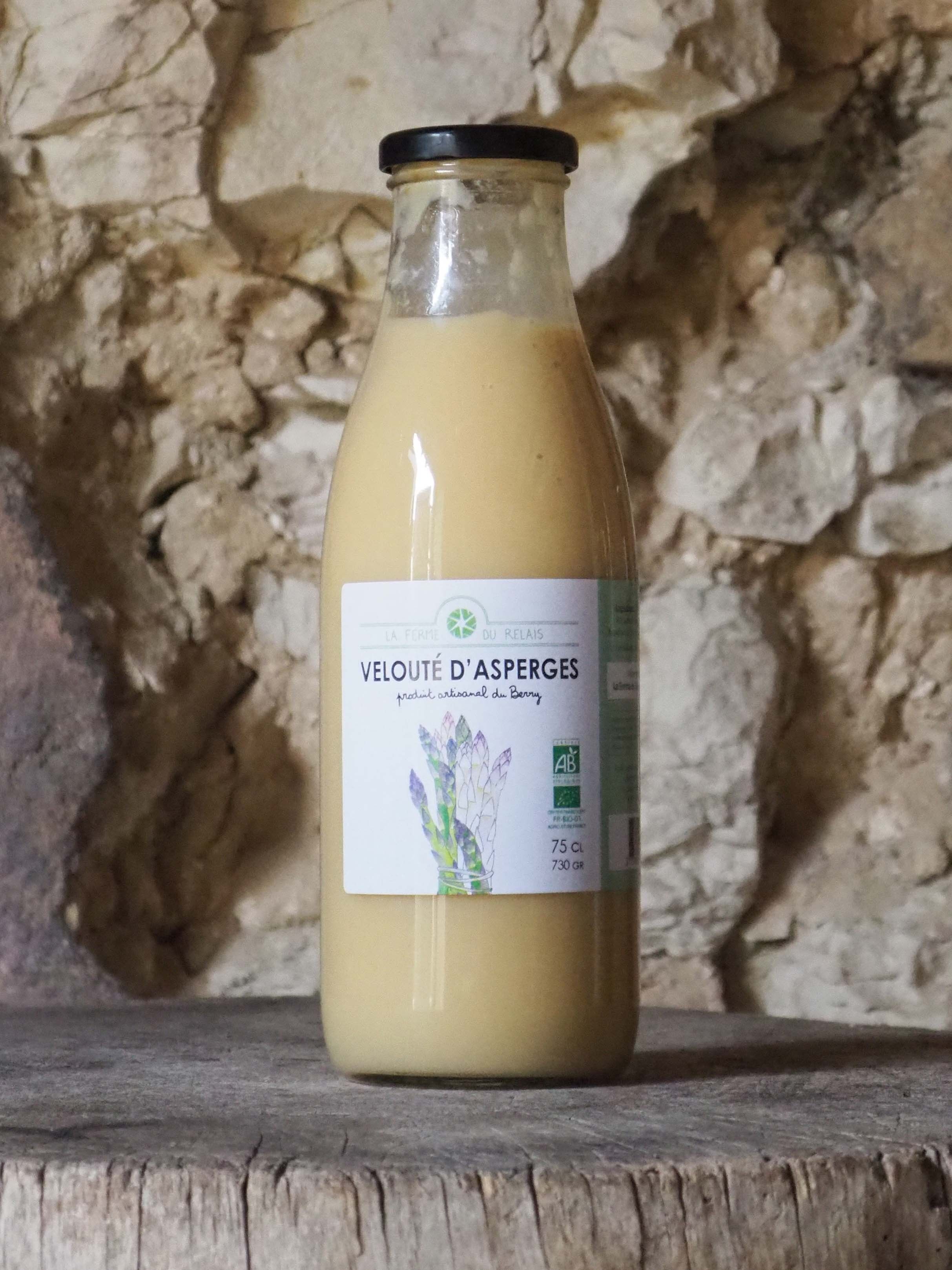 Velouté de espárragos ecológicos - 6 x 75 cl