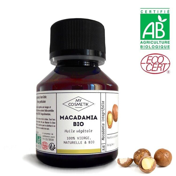 Olio di Macadamia Biologico - 50 ml