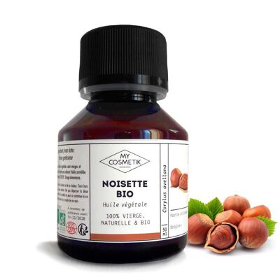 Organic Hazelnut Oil - 50 ml