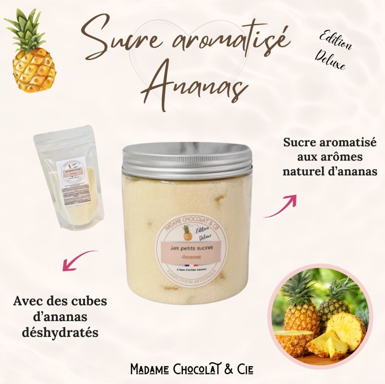 Flavored Sugar – Pineapple – Deluxe Edition –